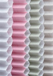 Detalle de cortinas duette