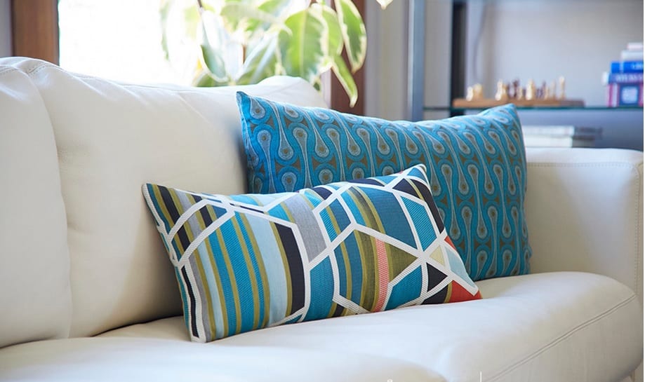 Decorar con cojines