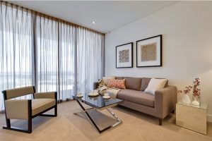 Moqueta beige ORGANIK limpiable con agua