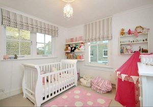 Estores infantiles con rayas