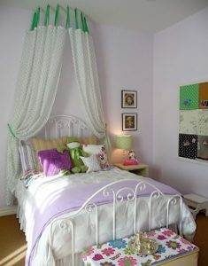 Dosel para cama infantil
