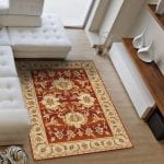 Alfombra clasica Terra rojo
