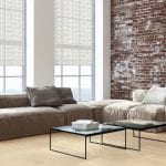 Estores enrollables estampados en loft