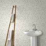 Papel en baño imitación cerámica