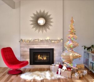Arbol de Navidad moderno